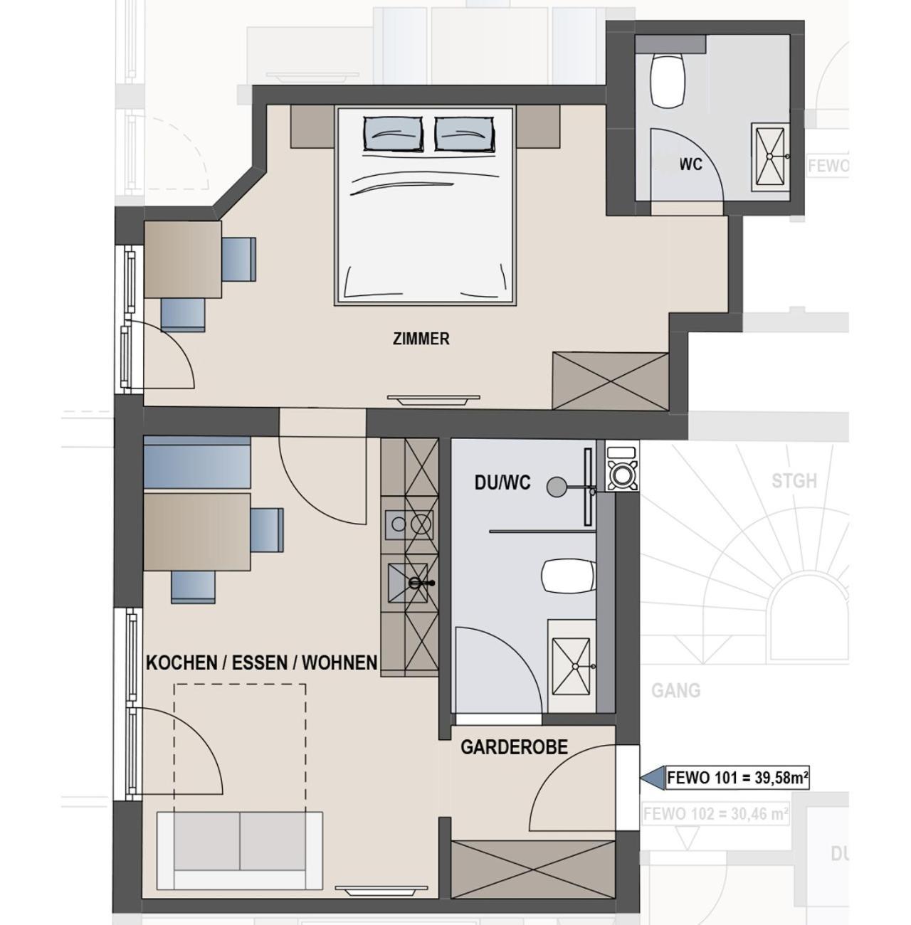Appartements Kardona 伊施格尔 外观 照片